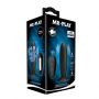 Wibrujący korek analny Mr Play z pilotem silikonowy czarny USB - 9