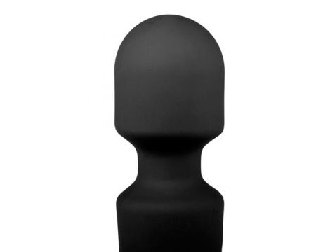 Wibrator mini różdżka EasyToys czarny silikonowy USB 20 cm wodoodporny - 4