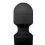 Wibrator mini różdżka EasyToys czarny silikonowy USB 20 cm wodoodporny - 5