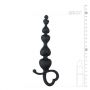 Korek analny EasyToys serce silikonowy czarny 18 cm - 9