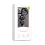 Korek analny EasyToys serce silikonowy czarny 18 cm - 4