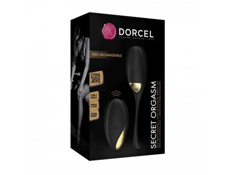 Jajeczko wibrujące bezprzewodowe z pilotem Dorcel Secret Orgasm - 5