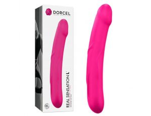 Dildo realistyczne Real Sensation L Dorcel różowe 29 cm
