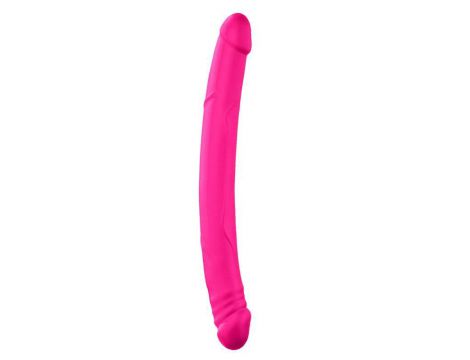 Podwójne dildo Dorcel Real Double silikonowe różowe 42 cm