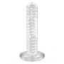 Masturbator silikonowy kropkowany Sexpresso Dorcel 20 cm wodoodporny - 5