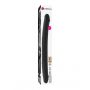 Podwójne dildo silikonowe realistyczne Dorcel czarny 42 cm - 2