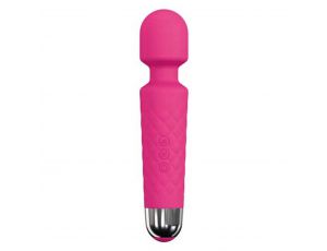 Masażer wand Wanderful magenta Dorcel silikonowy 20 cm USB