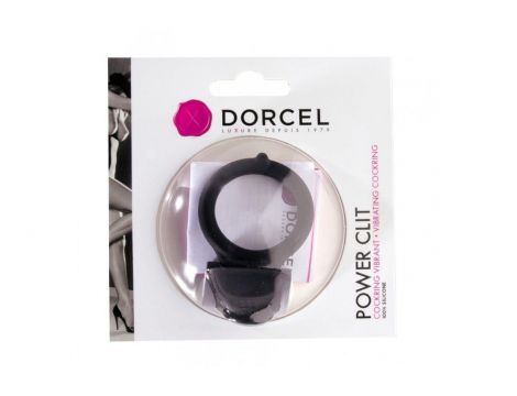 Pierścień wibrujący Dorcel Power Clit czarny silikonowy - 2