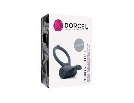 Pierścień erekcyjny wibrujący Dorcel Power Clit z wypustką silikonowy - 5