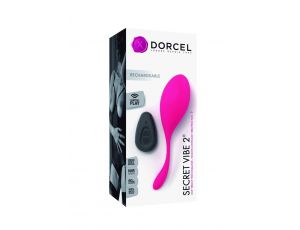 Jajeczko wibrujące Dorcel Secret Vibe 2 różowe pilot USB
