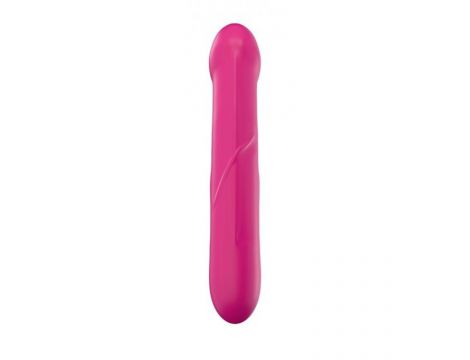 Dildo realistyczne silikonowe Dorcel Real Sensation M magenta 22,5 cm - 3