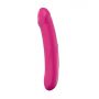 Dildo realistyczne silikonowe Dorcel Real Sensation M magenta 22,5 cm - 3