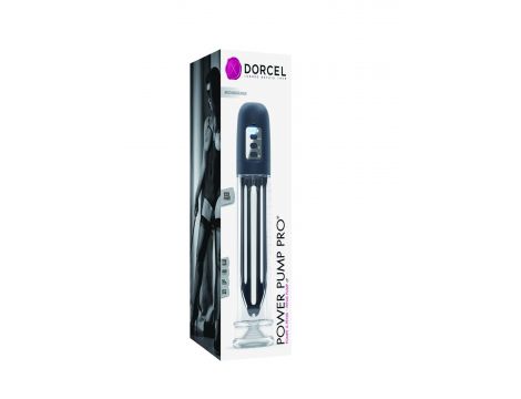 Pompka ssąca do penisa Power Pump Pro Dorcel szara USB - 4