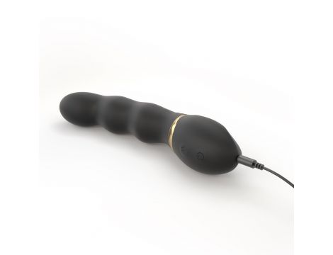 Wibrator punktu G Dorcel Too Much 2.0 z 3 silnikami czarny USB 22 cm - 5