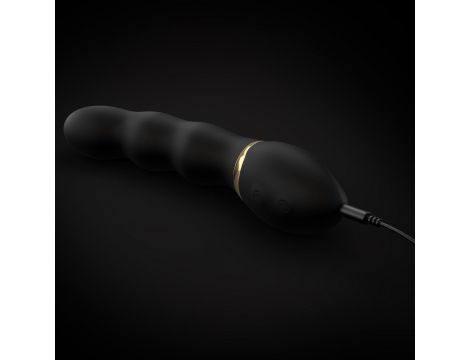 Wibrator punktu G Dorcel Too Much 2.0 z 3 silnikami czarny USB 22 cm - 7