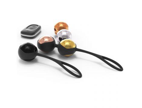 Kulki gejszy wibrujące Dorcel z pilotem USB - 2