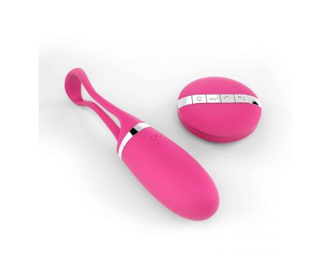 Jajeczko wibrujące Secret Delight magenta Dorcel USB 12,5 cm - 2