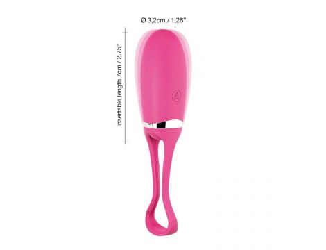 Jajeczko wibrujące Secret Delight magenta Dorcel USB 12,5 cm - 6