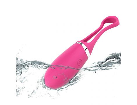 Jajeczko wibrujące Secret Delight magenta Dorcel USB 12,5 cm - 7