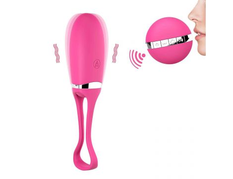 Jajeczko wibrujące Secret Delight magenta Dorcel USB 12,5 cm - 9