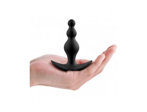 Silikonowy korek analny koralikowy treningowy Dorcel S 10 cm - 4