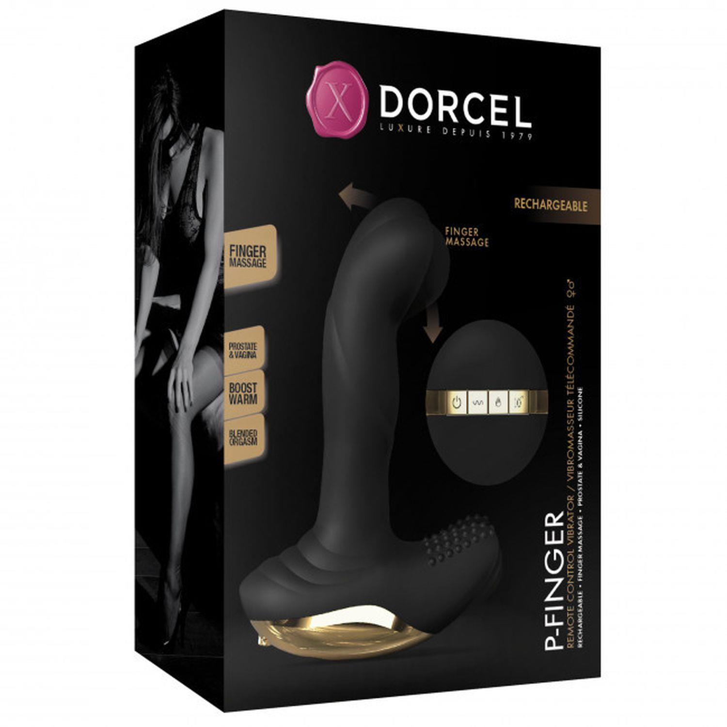 stymulator prostaty pulsacje dorcel p-finger 7tryb