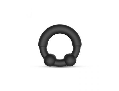 Pierścień erekcyjny silikonowy Stronger Ring Dorcel z metalowymi wypustkami