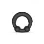 Pierścień erekcyjny silikonowy Stronger Ring Dorcel z metalowymi wypustkami - 2