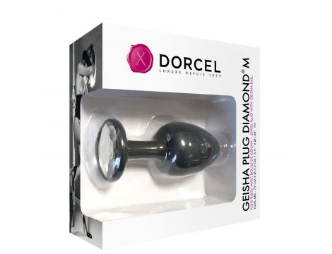 Korek analny Geisha Plug Diamond Dorcel z kulką 8 cm - 4