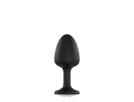 Korek analny Dorcel Geisha Plug Diamond L z białym kryształem 8 cm