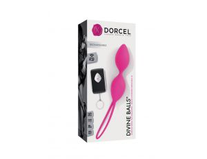 Kulki gejszy wibrujące Dorcel Divine Balls różowe USB