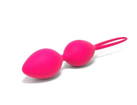 Kulki gejszy wibrujące Dorcel Divine Balls różowe USB - 3