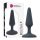 Korek analny smukły silikonowy Dorcel szary 12 cm
