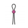 Pętelka erekcyjna regulowana silikonowa Mr Dorcel czarna 29 cm - 2