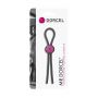 Pętelka erekcyjna regulowana silikonowa Mr Dorcel czarna 29 cm - 6