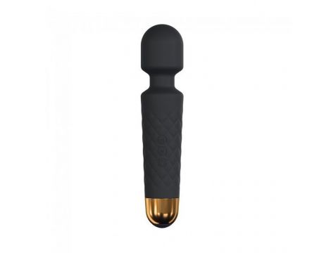 Zestaw masażera wibracyjnego Wanderful Dorcel silikonowy czarny 20 cm - 2
