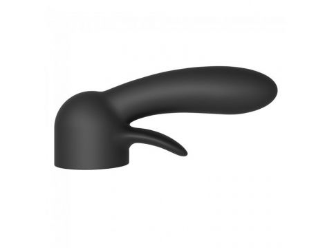 Zestaw masażera wibracyjnego Wanderful Dorcel silikonowy czarny 20 cm - 6
