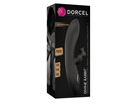 Wibrator króliczek Dorcel Divine Rabbit silikonowy USB - 5