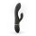 Wibrator króliczek Dorcel Glam Rabbit silikonowy czarny USB 21,8 cm