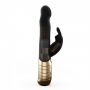 Wibrator króliczek Dorcel Baby Rabbit czarno złoty USB 22 cm - 4