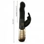 Wibrator króliczek Dorcel Baby Rabbit czarno złoty USB 22 cm - 8