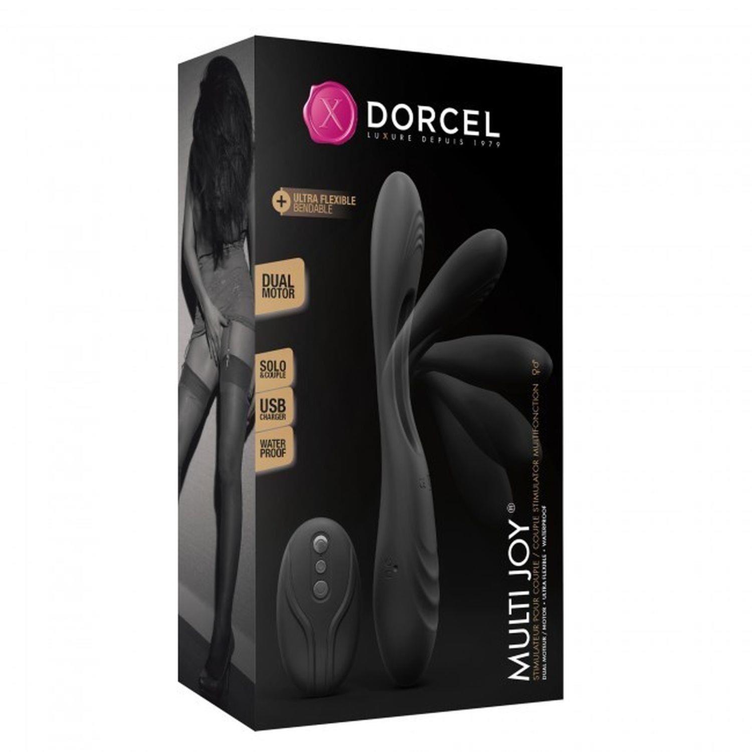 wibrator masażer unisex dorcel multi joy 10 trybów