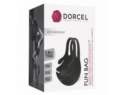 Wibrujący stymulator jąder Fun Bag Dorcel USB wodoodporny