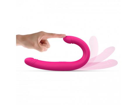Wibrator podwójny Dorcel Orgasmic Double Do silikonowy USB - 9