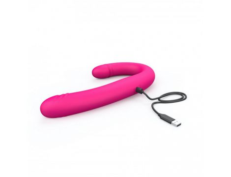 Wibrator podwójny Dorcel Orgasmic Double Do silikonowy USB - 10