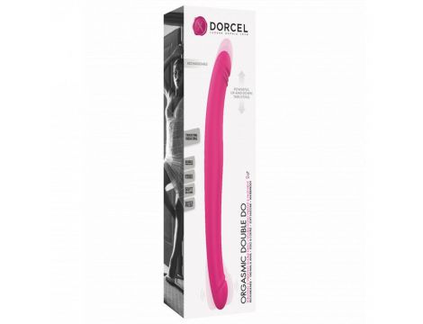 Wibrator podwójny Dorcel Orgasmic Double Do silikonowy USB - 11