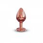 Korek analny z diamencikiem Diamond Dorcel M - 3
