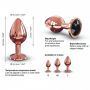Korek analny z diamencikiem Diamond Dorcel M - 7