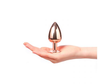Korek analny z diamencikiem Dorcel L 9.5 cm - 3
