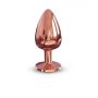 Korek analny z diamencikiem Dorcel L 9.5 cm - 3